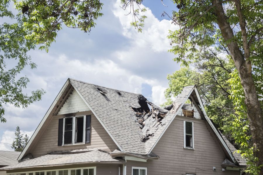 Storm Damage Restoration by MCC Cleaning & Restoration